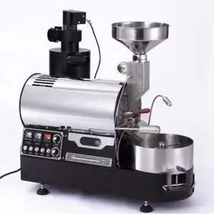 Wintop Roostermachine Koffie 220V Roestvrij Staal 1Kg Koffiebrander Gas Commerciële Koffiebranders Met Geweldige Prijs