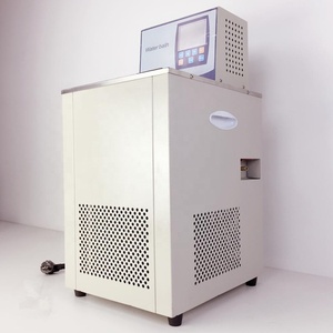 Enfriador de agua a escala de laboratorio listo para enviar, buena función, refrigerado por agua para destilación de trayectoria corta, bomba de nueva condición, núcleo de Motor de 220V - Product Image 3