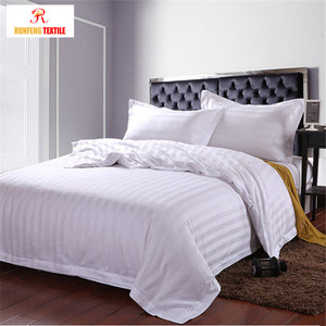 Hôtel de luxe king size neige blanc arabie saoudite ensemble de literie 100% coton - Product Image 4
