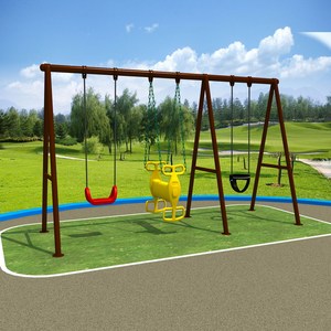 Jeu de balançoire pour enfants, <span class=keywords><strong>toboggan</strong></span> pour <span class=keywords><strong>jardin</strong></span> extérieur, balançoire pour aire de jeux extérieure, Offre Spéciale - Product Image 6