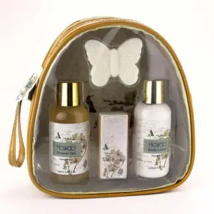 Spa Gift Basket, Luxury large Piece Bath shower Body Set For Men & Women, White Rose & Jasmine Fragrance Contains bomb Gel