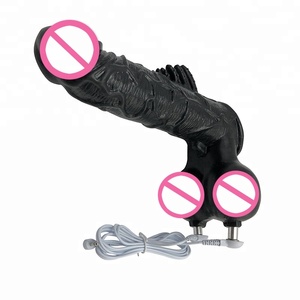 Choc électrique Pénis Manches Réutilisable Préservatifs Pour Les Hommes Masseur Pénis Élargissement - Product Image 2