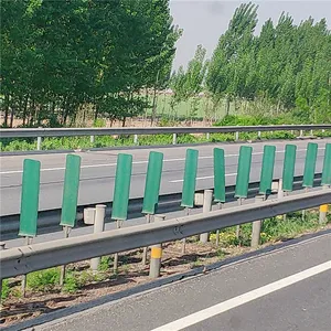 Galvanized Guardrail Popular Road Safety Barrier High Quality Galv Steel Highway Posts Galvanized Guardrail Systems