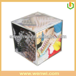 six côté cube acrylique cadre <span class=keywords><strong>photo</strong></span> - Product Image 3