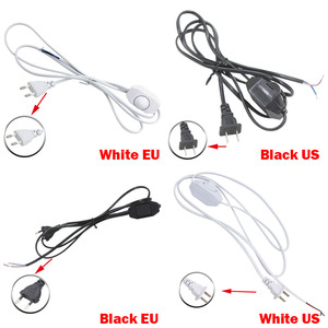 Cable de atenuación de luz, <span class=keywords><strong>enchufe</strong></span> de conmutación de luz, <span class=keywords><strong>interruptor</strong></span> de botón de atenuación de alimentación, de línea de 1,8 m Cable, lámpara LED, modelo de <span class=keywords><strong>enchufe</strong></span> europeo y estadounidense - Product Image 6