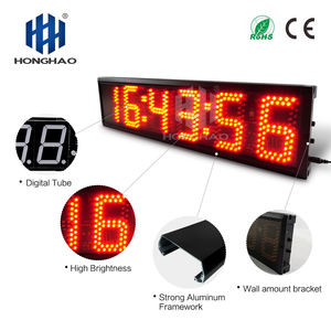 ZHONG XIAO XIAO Horloge de chronométrage de <span class=keywords><strong>course</strong></span> <span class=keywords><strong>à</strong></span> un côté Grande minuterie de sortie extérieure - Product Image 3