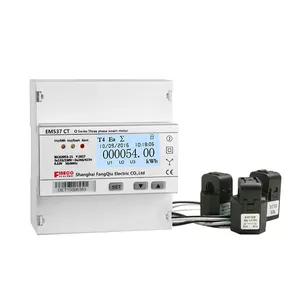 EM537 CT O serie 0-3000A/330mV INDUSTRIALE di 3 fasi di kWh meter MULTI FUNZIONE RS485 MODBUS RTU smart energy meter