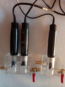Acessórios de Acrílico para Célula de Fluxo para Sensor de <span class=keywords><strong>pH</strong></span> e Sensor de Cloro, Tanque de Circulação Personalizável - Product Image 6