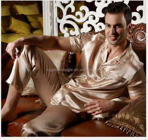 Di <span class=keywords><strong>lusso</strong></span> e di Business 100% Kimono di Seta degli uomini <span class=keywords><strong>Accappatoio</strong></span> - Product Image 5