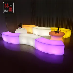 Bar Chairs And Tables Curve Led Light Commercial Bar High Table And Chairs