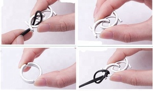 Thiết Kế Quyến Rũ Mới Nhất Hình Dạng Nhẫn Titan Nam Có Thể Thay Đổi - Product Image 3