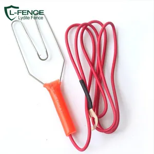 Alligator Clips Ground Connection Cable Electric fencing connectors cables