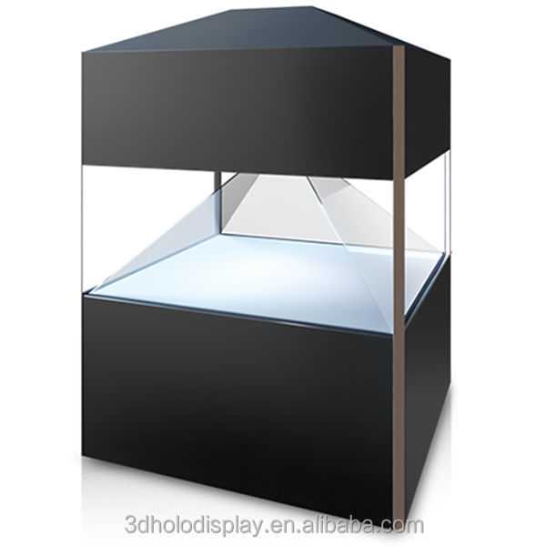 Large 1.2x1.2m Holovision Holographic Display 360° Holographic Showcase for Exhibition & Retail