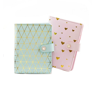 New Arrival Japanese Gilding Dot <strong>Weekly</strong> Planner Cute Pu School <strong>Diary</strong> - Product Image 1