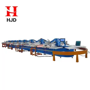 Best Selling Products 12colors Automatic Screen Printing Machine