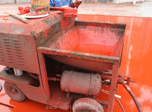 Bánh sandwich cao su tổng hợp chạy theo dõi Phun <span class=keywords><strong>SBR</strong></span>/EPDM Hạt Run way Theo Dõi - Product Image 5