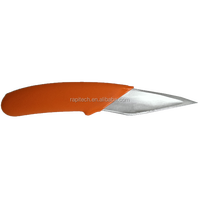 Couteau de jardin multifonctionnel RAPITECH GA075 de haute qualité, lame en acier inoxydable super tranchante, manche recouvert de PVC, fabrication TW