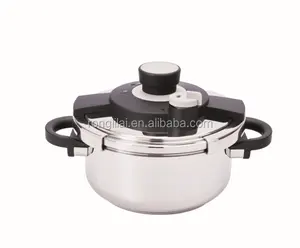 gas induction stainless steel branded pressure cooker 18/8 ss