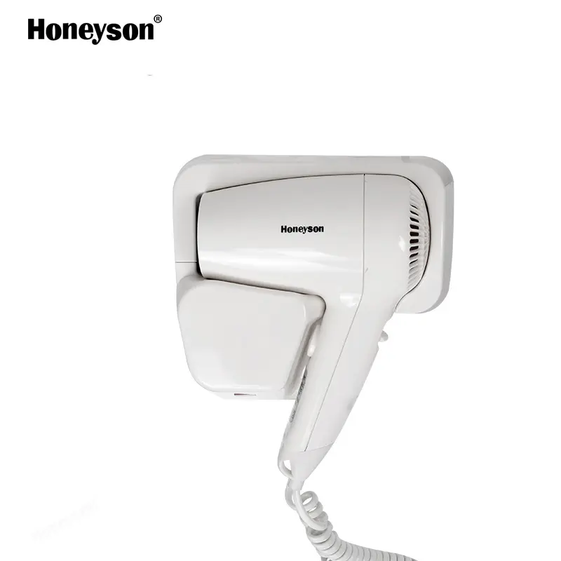 Honeyson cheap professional wall mounted hotel hair dryer