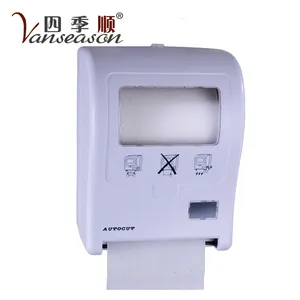 Abs Plastic Wall Mounted Automatische Toiletpapier Handdoek Houder Dispenser