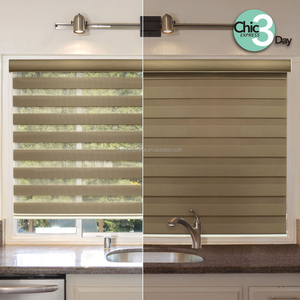 Nuova <span class=keywords><strong>finestra</strong></span> <span class=keywords><strong>di</strong></span> casa giorno <span class=keywords><strong>notte</strong></span> Zebra rullo tapparelle/paralumi interni semplice tecnica <span class=keywords><strong>di</strong></span> rivestimento per <span class=keywords><strong>finestra</strong></span> elegante - Product Image 4