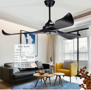 52 Inch Phong Cách Công Nghiệp Nhựa Quạt Trần ABS Nhựa Blades Đồng Tinh Khiết Dây DC Động Cơ Với Điều Khiển Từ Xa Chuyển Đổi Khách Sạn Người Hâm Mộ - Product Image 3