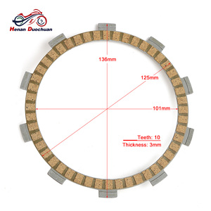 Placa de fricción de embrague de 250cc y 400cc, fabricantes para <span class=keywords><strong>Honda</strong></span> CRF250 CRF300 NSR400 - Product Image 2