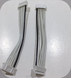 Conector de alta calidad 2,0 Pitch 6Pin/5Pin Arnés de aislamiento de PTFE negro Alambre de conductor de cobre Cables Conjuntos de cables - Product Image 3