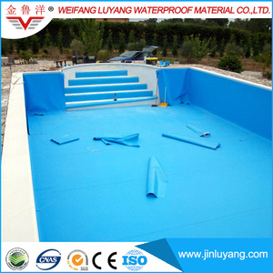 Revestimiento de <span class=keywords><strong>PVC</strong></span> Impermeable para Piscinas, Anti-UV, Duradero, <span class=keywords><strong>Membrana</strong></span> de Vinilo para Piscinas Elevadas y Enterradas, Suministro de Fábrica - Product Image 4