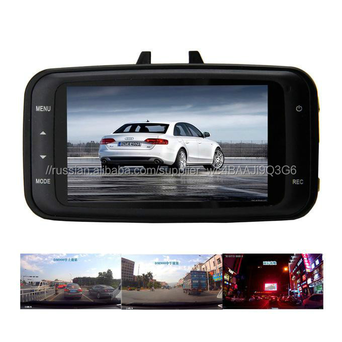 Авто 2.7 дюймов руководство камеры автомобиля hd dvr автомобиль blackbox dvr пользователя gs8000l с детектором движения