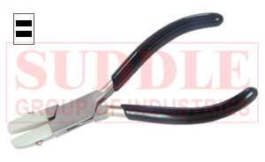 FLAT & FLAT <b>PLAIN</b> SMOOTH NYLON JAWS NON-MARRING PLIERS DIY JEWELRY JEWELLERY WATCH MAKING OPTICAL OPTICIAN <b>TOOLS</b> - Product Image 2