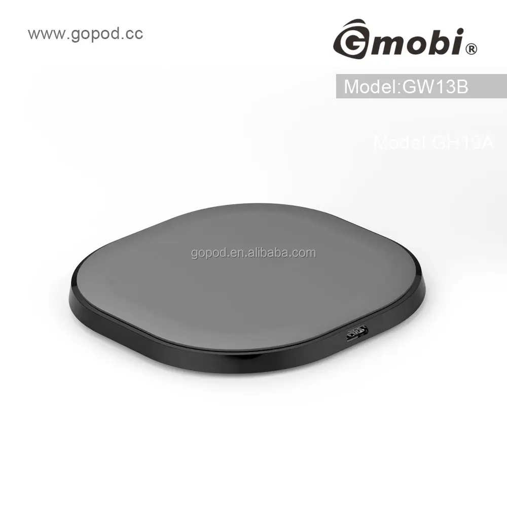 Gmobi Fast Wireless Charger PowerPort Qi 10 Wireless Charging Pad for iphone and samsung