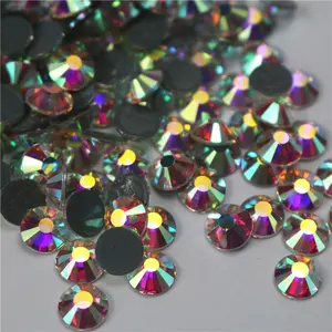 50 총 7200 pcs 큰 가방 포장 ss30 크리스탈 AB 한국어 DMC 뜨거운 수정 rhinestones 독일 강한 열 접착제.