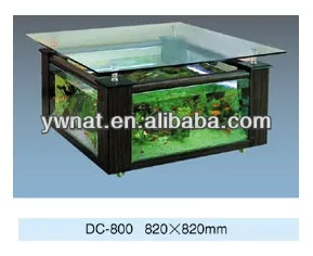 Hoge Kwaliteit Acryl Thee-Tafel Aquarium Glas Aquarium