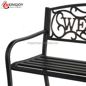 Al aire libre de hierro fundido banco de hierro banco de jardín - Product Image 4