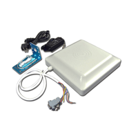 Lector UHF RFID de Largo Alcance 860mhz-960mhz con 2 Indicadores LED para Sistema de Estacionamiento de Automóviles
