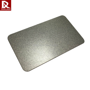 Plaque en aluminium anodisé sablé, panneau anodisé oxydé anti-corrosion, couleurs noir, or, gris, argent, cuivre, bleu, rouge - Product Image 5