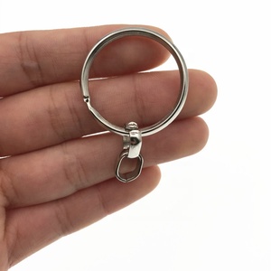 DIY Keychain 30mm Split Ring+2 Link Chain with a Separate Jump Ring Combination Keyring, JOKC-030