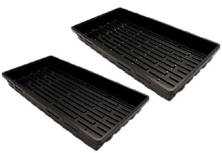 Greenhouse Plastic Barley Fodder Seed large plastic plant trays plastic