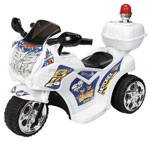 Les enfants monter sur <span class=keywords><strong>la</strong></span> <span class=keywords><strong>police</strong></span> moto 3 - 5 anos pour gros - Product Image 1
