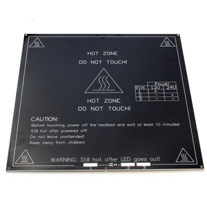 <strong>MK3</strong> <strong>Aluminum</strong> Soldering <strong>Heatbed</strong> 12v/24v 280w 300*300mm