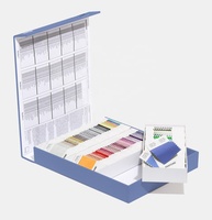 Swatch muestra Binder de madera/muestra de la tela Binder muestra libro fabricante