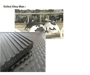 2 米隔间锤顶牛皮床垫垫地板，纹理表面, 稳定的牛马垫牛垫稳定的垫橡胶垫