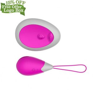 Scatola personalizzata gratis telecomando Clitois massaggio figa giocattolo masturbatore vibratore uova vibranti per gli uomini - Product Image 6