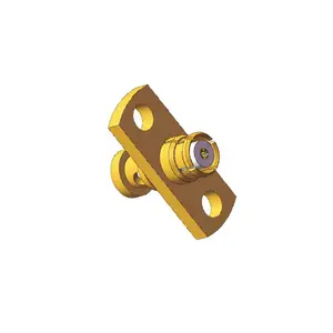 Low-cost Female SMP Manufacturer for Cable Flange Mounting RF Coaxial Connectors