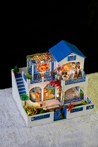 IIECREATE Mini Casa <span class=keywords><strong>de</strong></span> Muñecas <span class=keywords><strong>de</strong></span> Madera para Armar, Juguetes Educativos con Fotos, Tienda <span class=keywords><strong>de</strong></span> Libros, Historia - Product Image 6