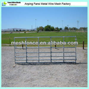 La fábrica de china de acero galvanizado corral ferrocarril/<span class=keywords><strong>bares</strong></span>/obstáculos para caballo/ganado - Product Image 1