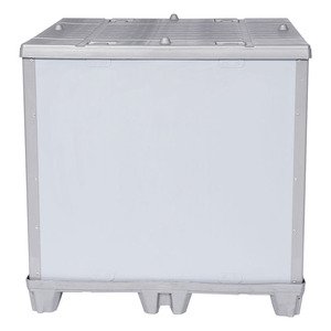 बंधनेवाला पीपी आस्तीन के लिए आसान-तह प्लास्टिक गेलॉर्ड बॉक्स भंडारण - Product Image 3