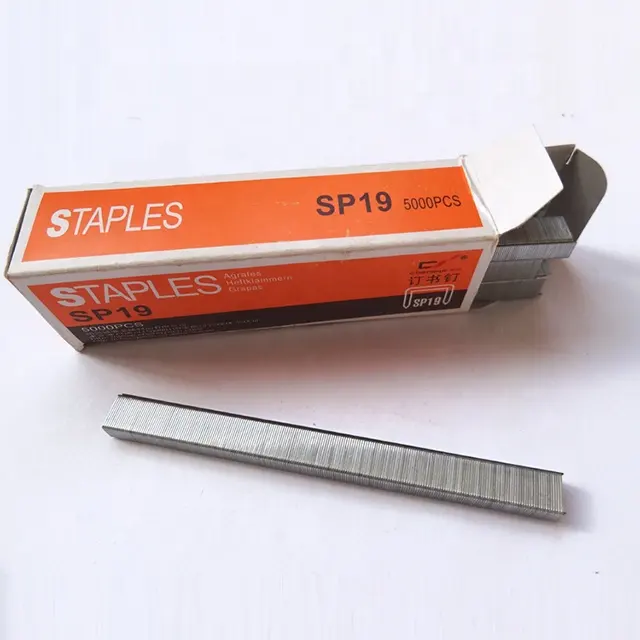 SP19 cucitrice fiocco perni per il legame di carta 6 millimetri