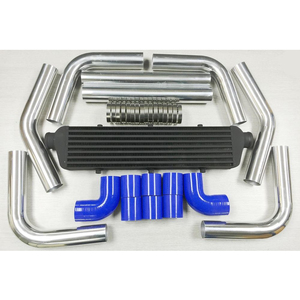 Tubo lucidato 2.5 "alluminio Intercooler tubazioni curve per sistema di raffreddamento auto - Product Image 2